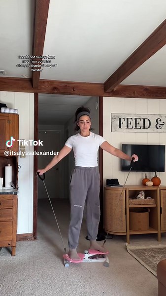 It hurts just watching this back 😂 the burn is real but it’s SO worth it. #abworkout #abtwistboard #abmachine #athomeworkout #workoutequipment