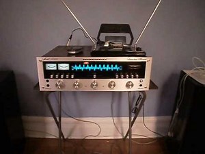 Marantz 2240 playing a pair of Dynaco a35 speakers
