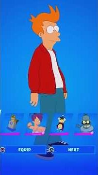 BUYING ALL FUTURAMA SKINS IN FORTNITE!