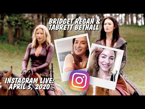 Bridget Regan & Tabrett Bethell, Instagram Live: April 5
