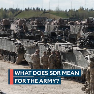 ▪️A minimum of 100,000 troops ▪️A small increase in the size of the regular army ▪️Recommended modernised structure So, what are the Strategic Defence Review's recommendations for the British Army?🤔 BFBS Forces News' Simon Newton details what we know from the SDR📺🧐 Read more🔗https://www.forcesnews.com/services/tri-service/what-does-strategic-defence-review-mean-each-three-services | Forces News