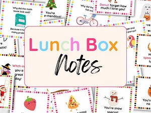 Lunchbox Notes, Lunch Box Cards, Joke Lunch Box Notes, Encouragement Cards, Teaching Printables, Back to School Notes, Lunch Notes for Kids - Etsy Australia