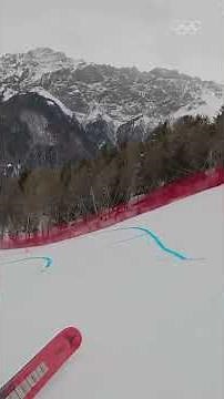 POV You're Flying Down the Slopes ⛷️🦅 #MilanoCortina2026