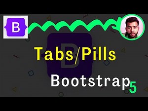 Bootstrap Tabs and Pills | Bootstrap 5 Tutorial | Episode #21