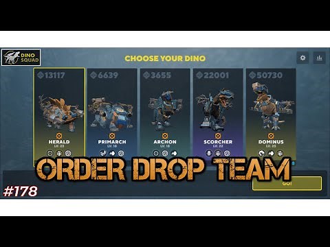 🌞🌞🌞 【Dino Squad】Order Drop Team #178 #dinosquad #gameplay
