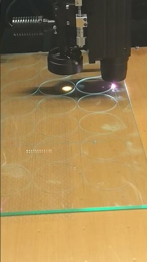 Glass Laser Cutting And Splitting Machine #glass #mirror #laser