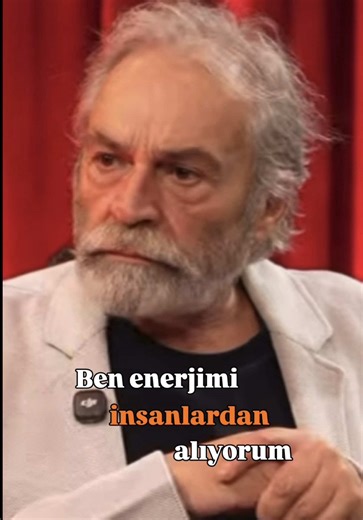 Ben enerjimi insanlardan alıyorum… tek başıma çok sıkıcıyım… #halukbilginer