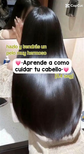 aprende a cuidar tu cabello 🎀|#hair care # for girls🥰