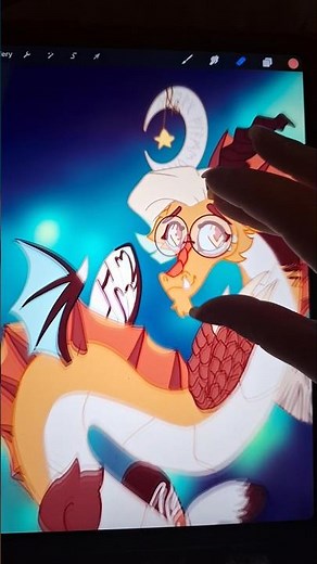 🌟 Aerif Doodle | Art Reveal 🌟 #oc #mlp #mlpoc #dragon #dnd #dungeonsanddragons #dnd5e #digitalart