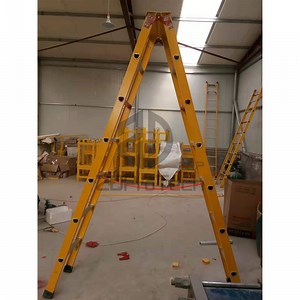 [Hot Item] 7 FT Fiberglass Platform Ladder Type 1AA (Extra Heavy Duty) 375lbs.