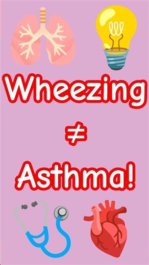 Cardiac Asthma Explained in 30 Seconds | Left Heart Failure & Wheezing #shorts