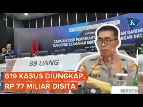 Polisi Sita Rp 77 Miliar dalam 15 Hari pada Kasus Judi Online