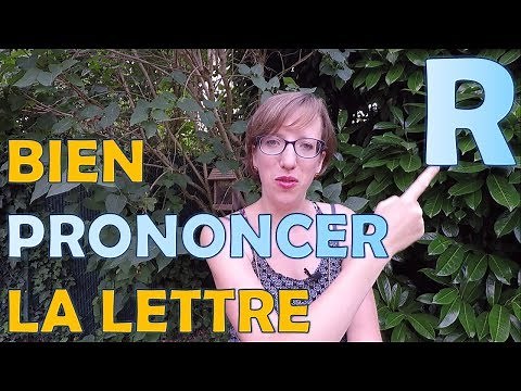 Comment bien PRONONCER la lettre R en ALLEMAND