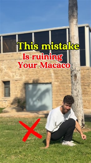 ‎Ido Mover / עידו מובר‎ | This mistake is ruining your Macaco. Comment “Macaco” below and I’ll send you the full Macaco tutorial! | Instagram