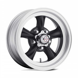 American Racing VN1055465B American Racing VN105 Torq-Thrust D Black Wheels with Machined Lips | Summit Racing