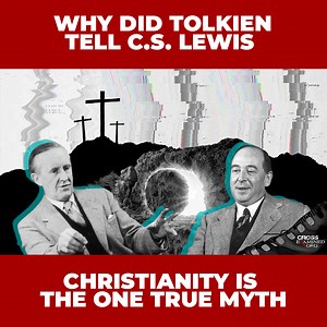 42K views · 770 reactions | Despite the amount of evidence we have for the truth of Christianity, some still say that it’s just another myth. Two great literary minds, J.R.R. Tolkien and C.S. Lewis were friends, but there was a time when Lewis had not caught up to Tolkien’s thinking about Christianity. Tolkien pointed out a flaw in Lewis’ affection for myths. Why? Watch this to hear the explanation. | Frank Turek | Facebook
