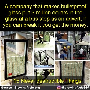 4.3M views · 803 reactions | 15 Man-made Things That Are Nearly Impossible To Destroy | Facts that will blow your mind | Facebook