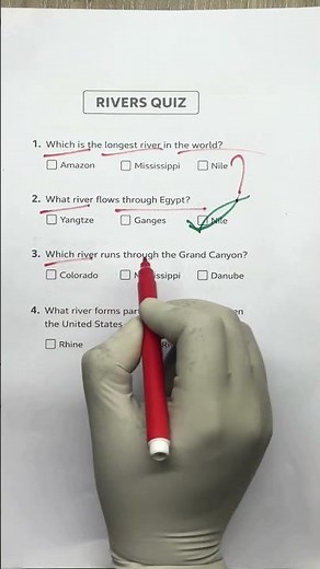 Only Smart People Can Pass This Rivers Quiz 🧠🌊