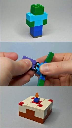 🧟 Lego Minecraft Zombie Tutorial Ideas #LEGO #minecraft #zombie #LegoIdeas #MinecraftBuilds