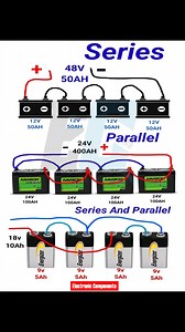 73K views · 705 reactions | series and parallel connection | 퐄퐥퐞퐜퐭퐫퐨퐧퐢퐜 퐂퐨퐦퐩퐨퐧퐞퐧퐭퐬 | Facebook