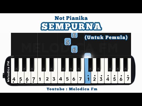 Sempurna (Untuk Pemula) | Not Pianika + MIDI