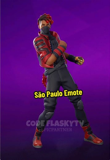 New São Paulo Emote Launch in Fortnite Shop