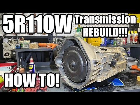 5R110W TRANSMISSION REBUILD STEP BY STEP | F250 BUILD PART 3