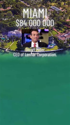 Stuart Miller is CEO of Lennar Corporation, (NYSE:LEN) one of the nation’s largest homebuilders. He is also a member of Lennar’s Board of Directors. #billonaire #forbes #house #miami #miamibeach #florida #richlife #richpeople #fypシ #luxury #luxurylife #modernhome #modernhouses #modernhomes