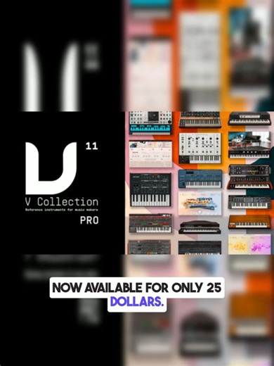 Arturia V Collection 11 Pro 🔥ONLY $25! Available now on our website 🚀 Follow @cheapvstsofficial #viral #ableton #abletonlive #ableton12 #cubase #cubase15 #musicproducer #producerlife #audioproduction #musicproduction #homestudio #mixingmusic #beatmaker #flstudio #protools #daw #vstplugins #musicsoftware #producercommunity #fyp #arturia #synth #viral