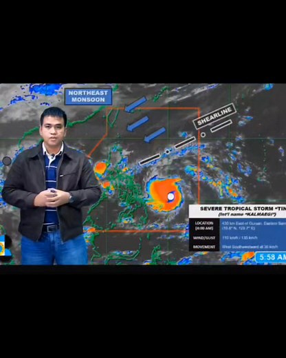 Signal No. 2 Raised Over Camotes Islands and Eastern Bohol as “Tino” Intensifies Residents of the Camotes Islands and the eastern portion of Bohol are now under Tropical Cyclone Wind Signal (TCWS) No. 2 as Severe Tropical Storm #TinoPH continues to intensify and move closer to the Visayas region, according to PAGASA’s latest advisory. Under Signal No. 2, affected areas may experience gale-force winds ranging from 62 to 88 km/h within the next 24 hours, posing a minor to moderate threat to life a