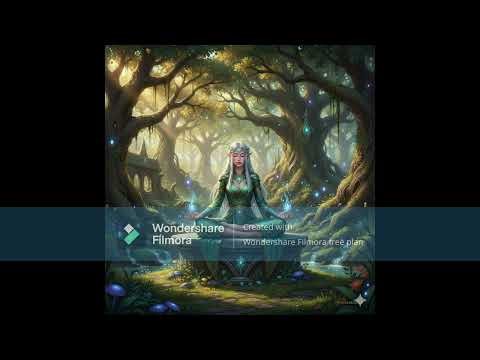 Déstresse avec la musique elfique enchantée d'Aliel en forêt sacrée elfique