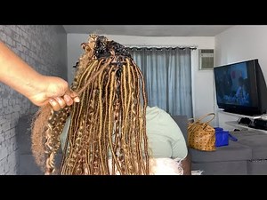 FAUX LOCS TUTORIAL Very Detailed/ Using Marley Hair