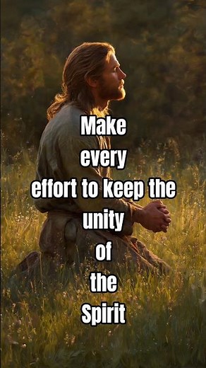 Bearing With One Another in Love | Ephesians 4:2-3 & Philippians 2:3 #dailybibleinspiration #jesus