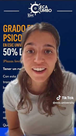 Grado en Psicología en ESIC University con 50% de Beca