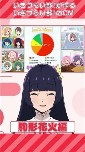 #いきづらい部！が作る いきづらい部！のCM #駒形花火