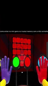 como entrar no musical memory com a mão vermelha #poppy #poppyplaytime2 #poppyplaytime #shorts