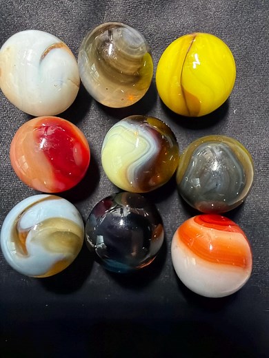 Classic Glowing Jabo Marbles - Etsy