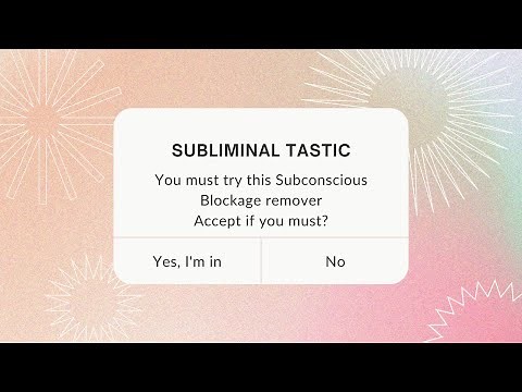 ・❥・Ultimate Subliminal Flush| Subconscious blockage remover| restart sub・❥・