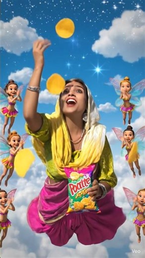 “Flying with Fairies & Chips 😂 | Funny Viral Shorts”#funny #memes #trending #comedy