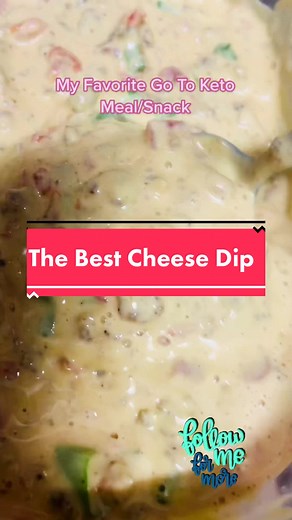 Easy Keto Cheese Dip Recipe | Low Carb Snack or Meal Idea
