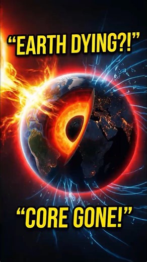 What If Earth’s Core Cooled Down? The Planet Dies 😳