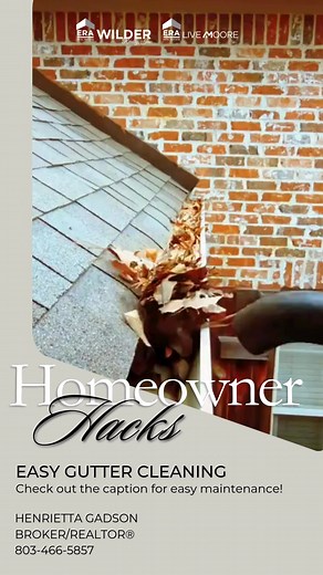 🍂 Homeowner Hack: Easy Gutter Cleaning 🍂 Don’t let clogged gutters lead to costly home repairs! Gutters play a crucial role in protecting your home from water damage, so keeping them clean is key. Here are 5 simple steps for easy gutter maintenance: 👉 Use a gutter scoop or garden trowel: A small tool is perfect for removing leaves and debris without damaging your gutters. 👉 Rinse with a garden hose: Flush out any remaining dirt or small particles with a hose to keep your gutters clear and fr