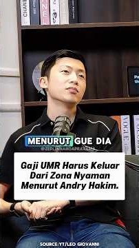 Ko Andry Hakim on Minimum Wage Salaries
