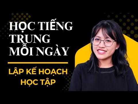 30 Câu Nói Khi Lập Kế Hoạch Học Tập Bằng Tiếng Trung | Luyện Nói + Phát Âm Chuẩn | Học Tiếng Trung