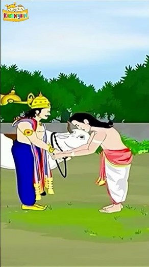 Brahmins Start Fighting For A Cow | Krishna Stories In Hindi | #ytshorts | Kahaniyaan