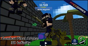 Combat Pixel Arena: 3D Infinity | Play the Game for Free on PacoGames