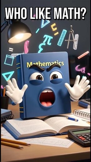 Funny Talking Math Book 📘 | Students Relate!#funny #shorts #shortsvideo