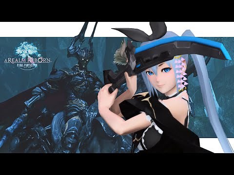 PSO2 x FFXIV: ARR - Odin Gameplay