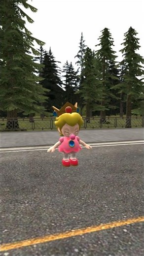 Watch out Baby Peach 😱 🚚