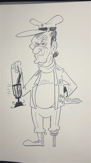 CARTOONS CARTOONS CARTOONS! on Instagram: "No pencil today just went in straight with the ink for this sketchbook video."